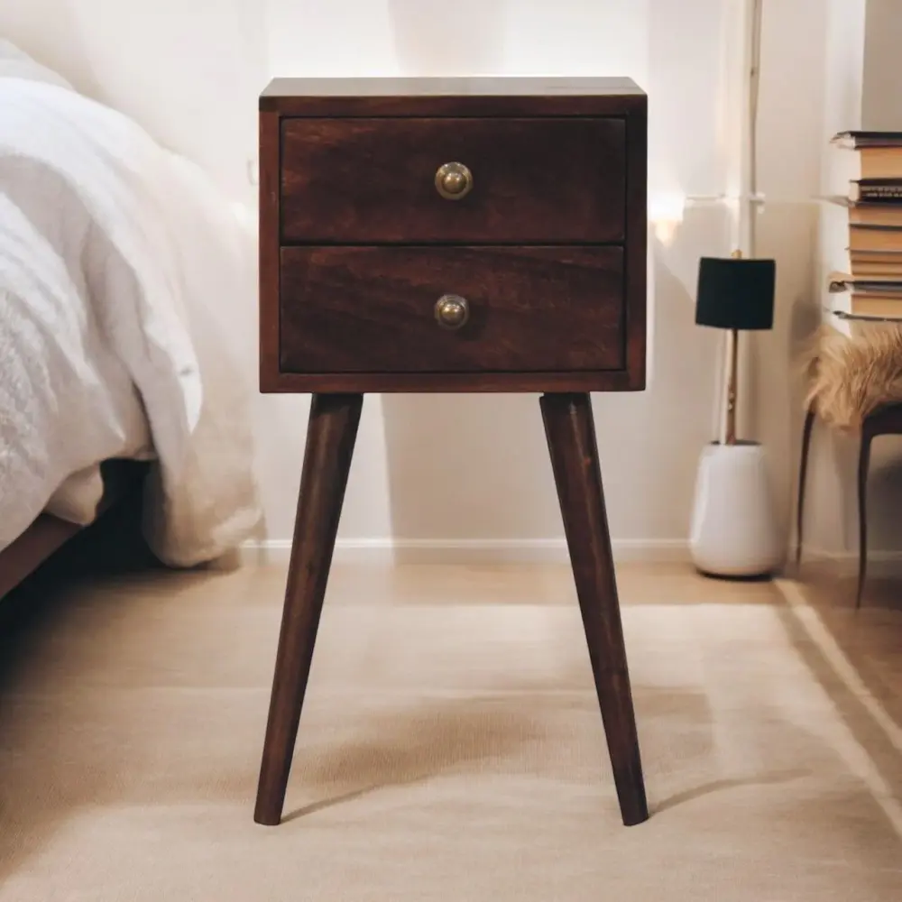 Solid Wood Mini Nightstand
