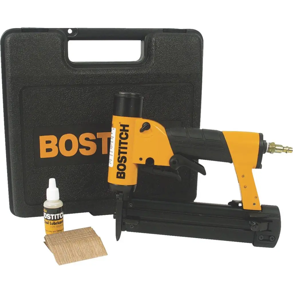 Bostitch 23-Gauge 1-3/16 Inch Pin Nailer Kit Case