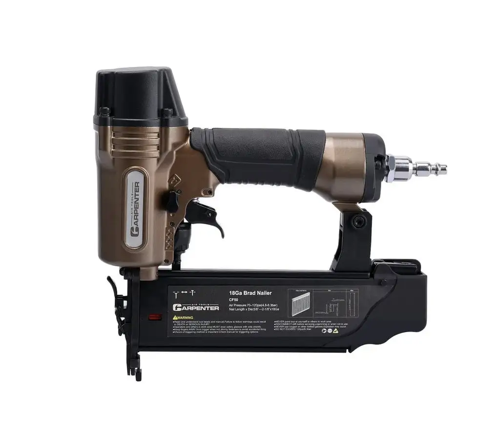 Carpenter Air Tools CP635 Pin Nailer - 100 Magazine Capacity Delicate Fastening