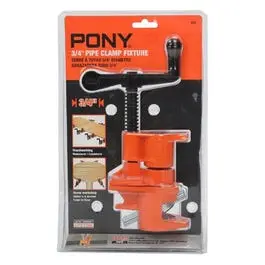 Pipe Clamp 3/4-Inch Heavy-Duty Plumbing and Woodworking Pony