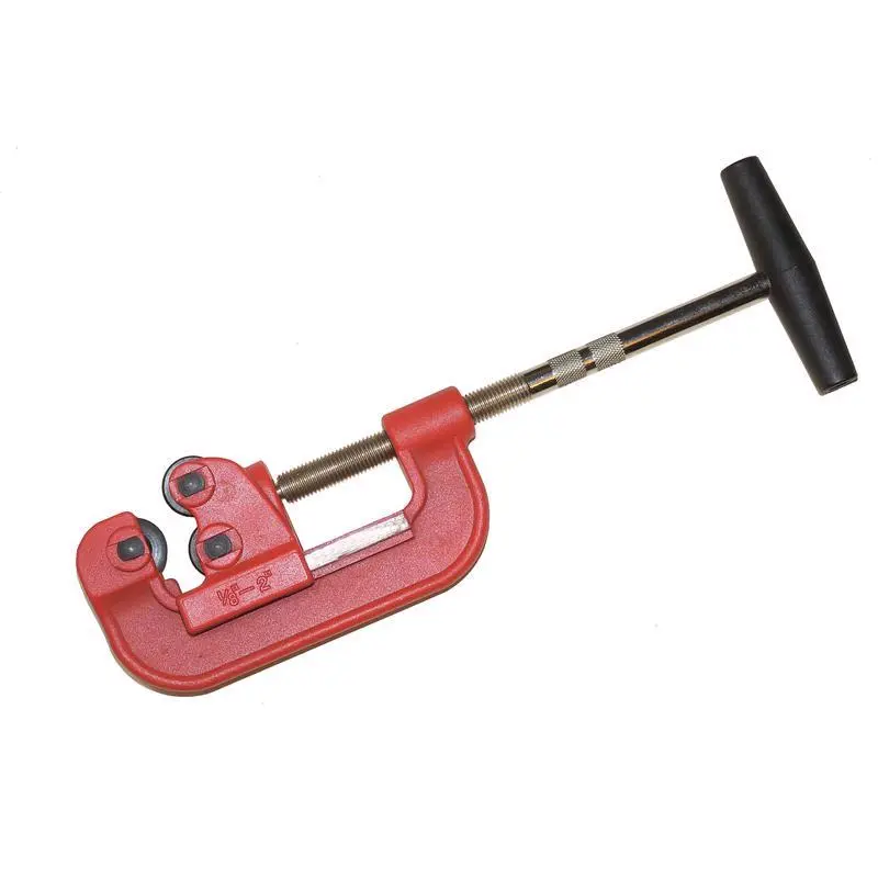 Superior Tool Black/Red Heavy Duty Cast Iron Pipe Cutter Plumbing Professionals