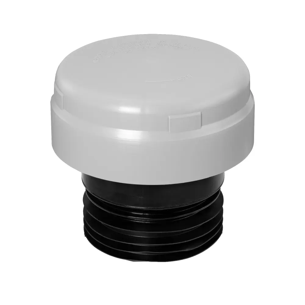 McAlpine VP100E-GR Grey Ventapipe 100 Internal /External dual-fit synthetic rubberized finger seal outlet 4"/110mm pipe