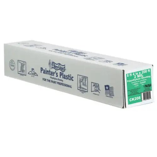 Film-Gard 625809 Painter's Plastic Construction Sheeting 8' 4 x 200' Clear