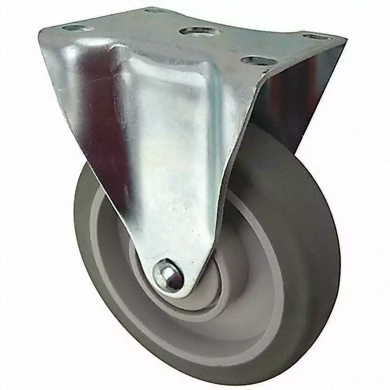 Manufacturer Varies Standard Plate Caster.Rigid.280 lb. 2G063 Grainger Approved