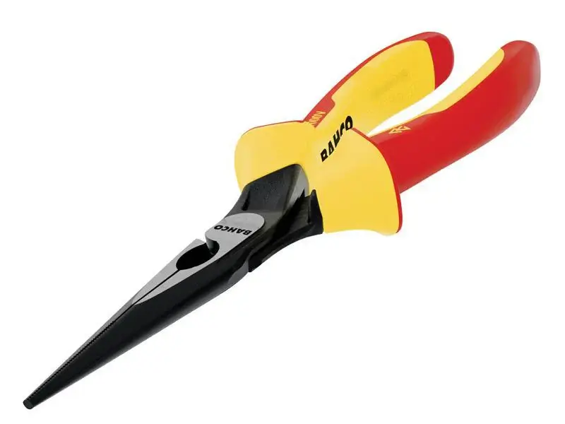 Bahco 2430S ERGO Insulated Generous Nose Pliers 160mm (6.1/4in)