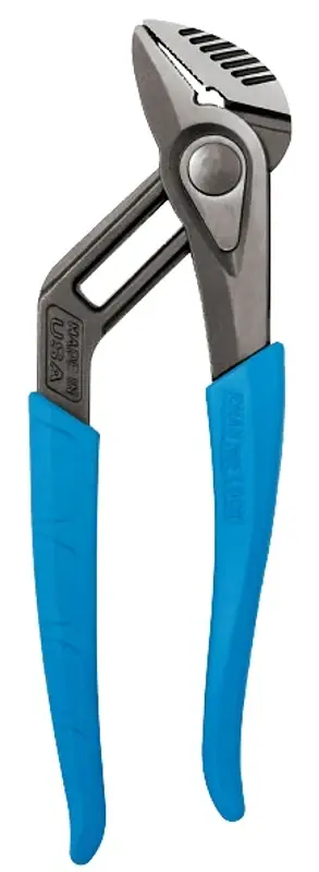 Channellock SpeedGrip Series 430X Tongue and Groove Plier, 10 OAL, 2 Jaw, Non-Slip Adjustment, Azure Handle