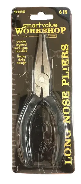 Smart Value Workshop 6 Inch Lengthy Nose Pliers