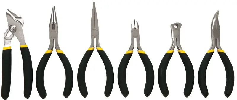 STANLEY 84-079 Plier Set, Steel, Tiny