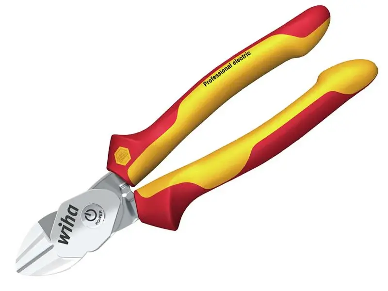 Wiha BiCut Industrial electric Diagonal Cutters DynamicJoint 200mm