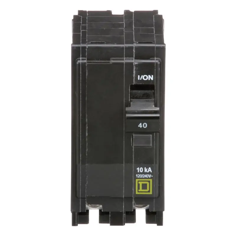 Square D 40 amps Plug 2-Pole Circuit Breaker Electrical Panels