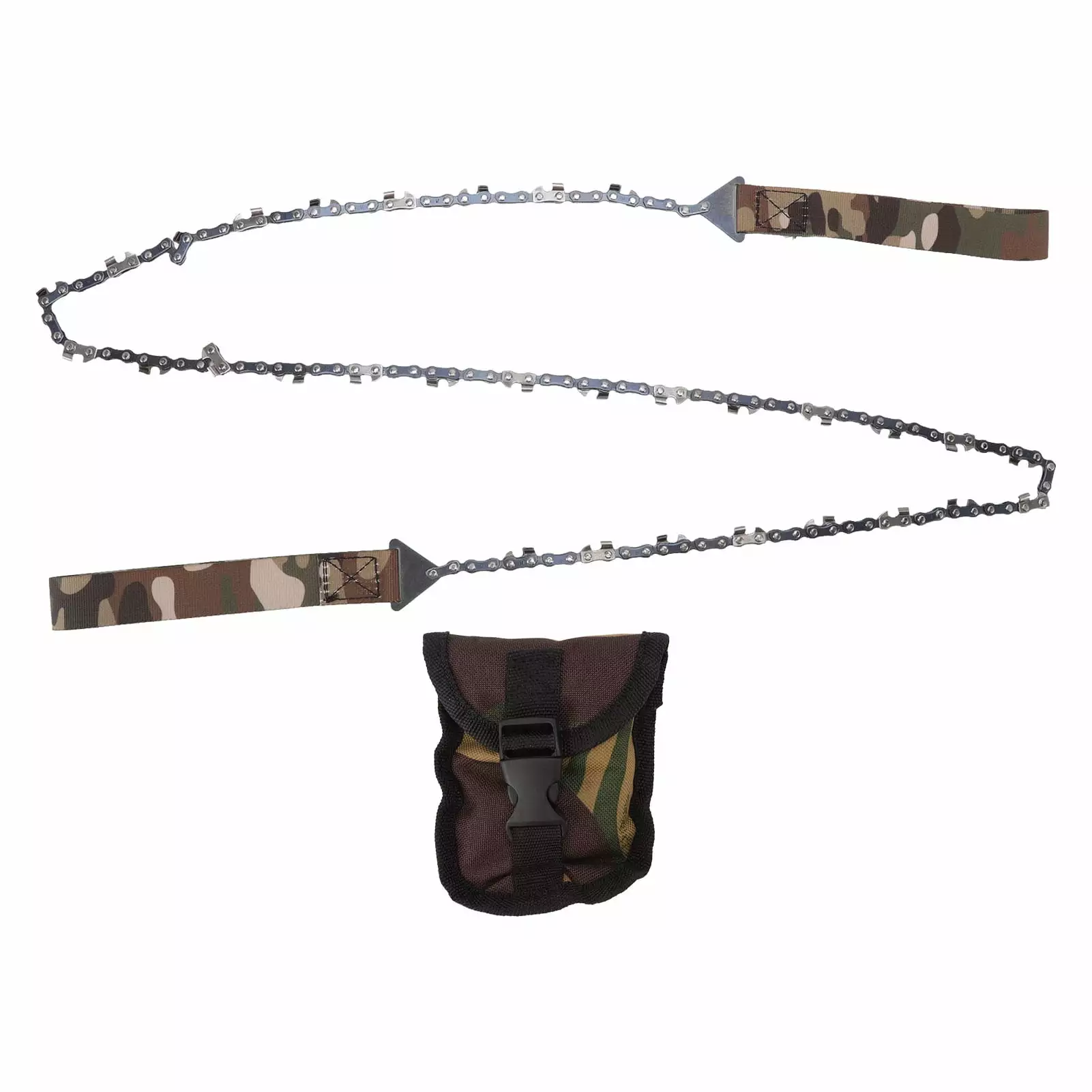 Hand Chain Saw 48in Foldable Travel-friendly Outdoor Pocket Chain Saw Storage Bag Gardening LMZ LiMengZhe