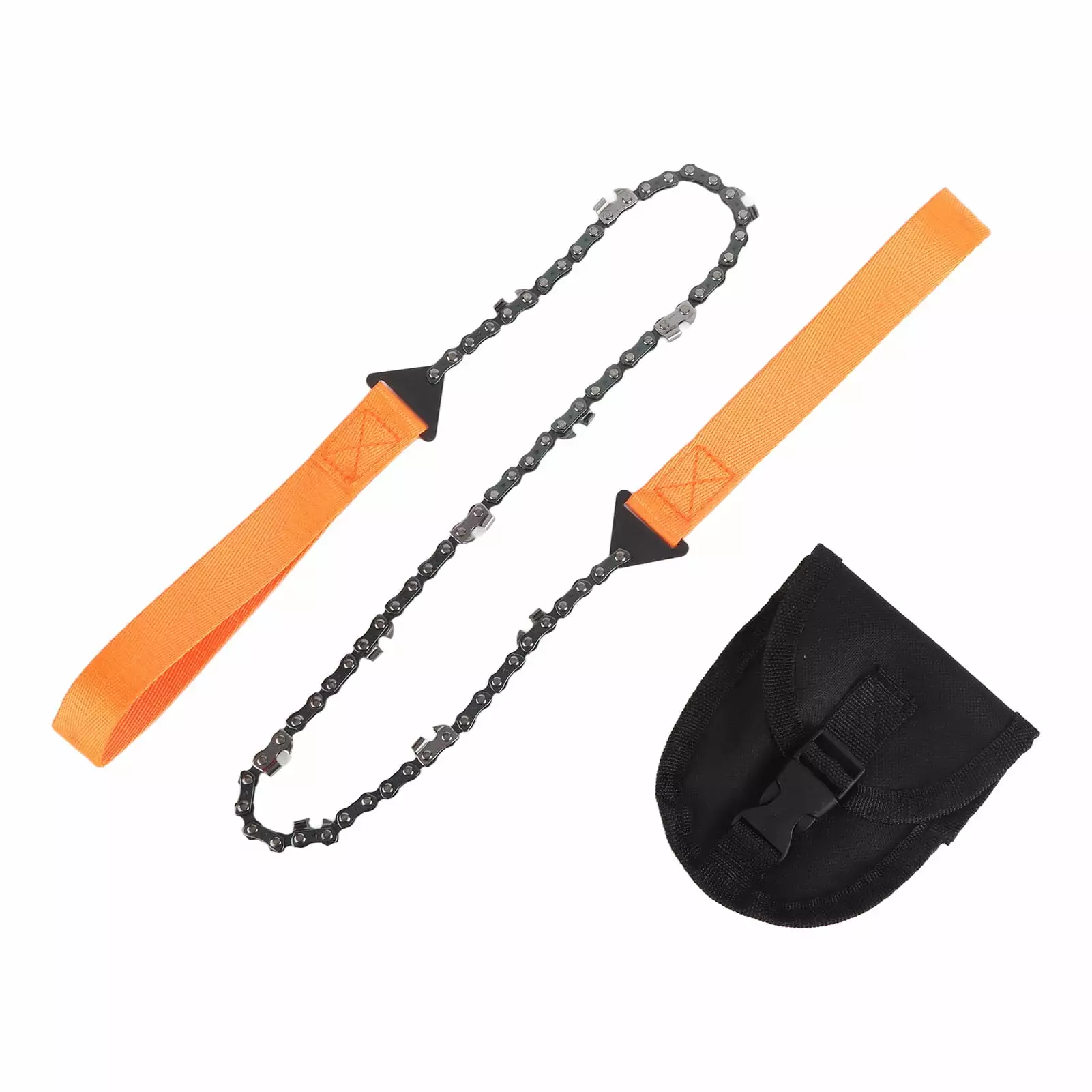 2024 11 Teeeth Pocket Chainsaw Travel-friendly Survival Hand Chain Saw Wood Cutting Tool Emergency Camping Hiking Tool Han...
