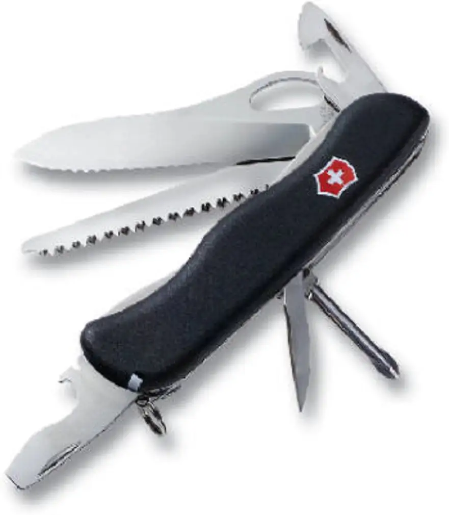 Victorinox 0.8463.MW3-033-X1 Trekker One Handed Opening Knife Outdoor Camping Tool