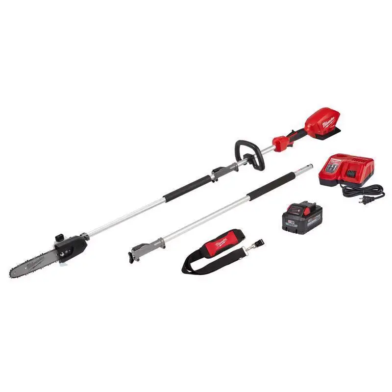 Milwaukee M18 FUEL 2825-21PS 10 Inch 18V Battery Pole Saw Kit Charger