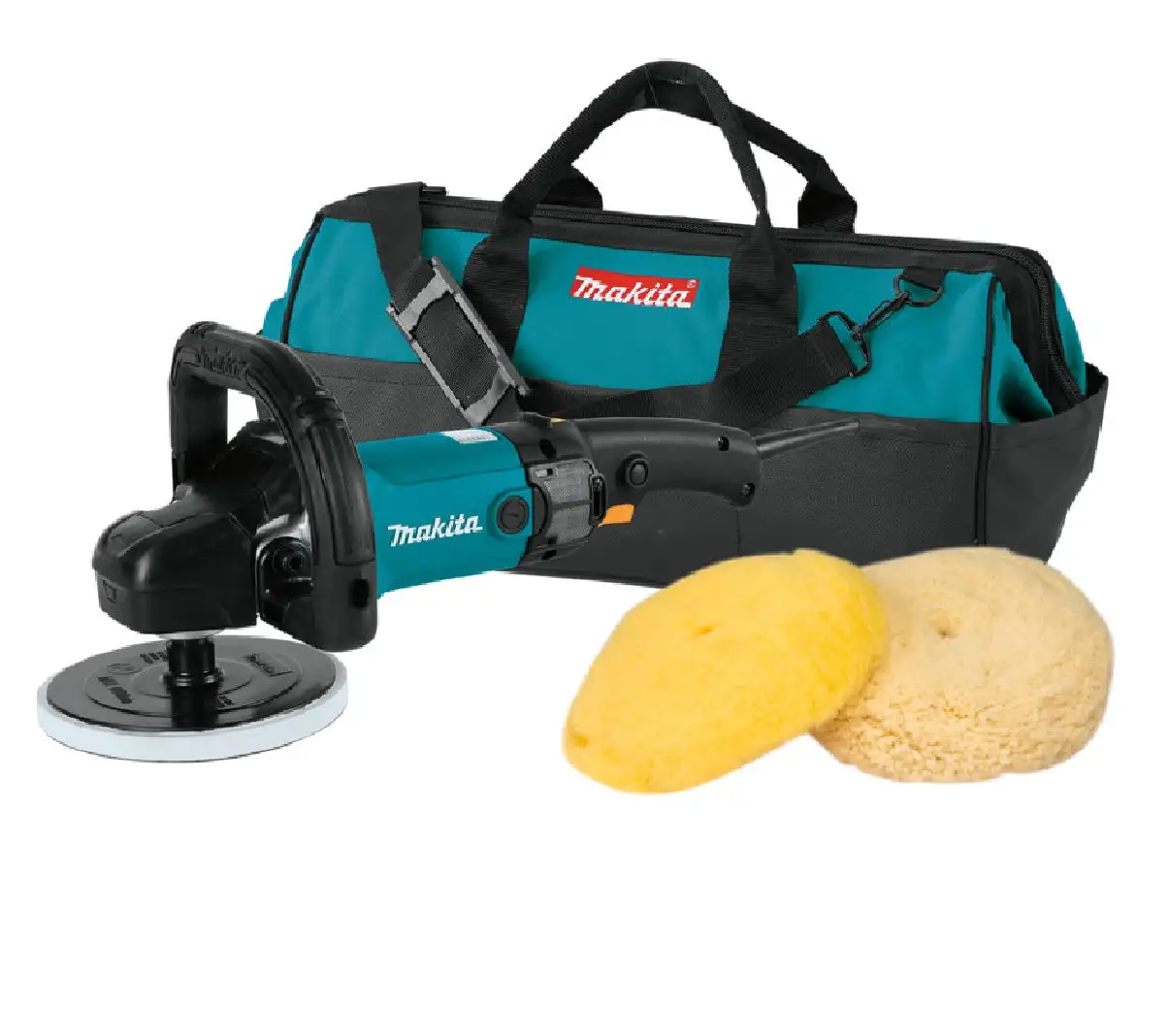 Makita 9237CX3 Variable Speed Polisher-Sander Polishing Kit 120V 10 Amp