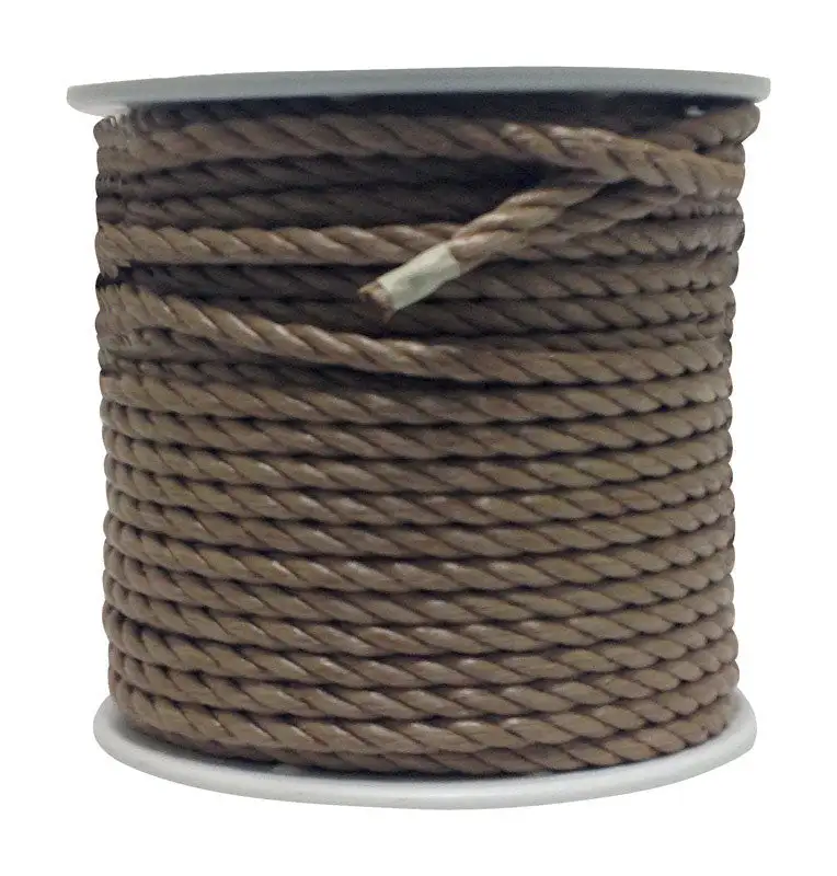 Koch 1 2 D X 200 ft L Brown Twisted Poly Rope Heavy Duty Use