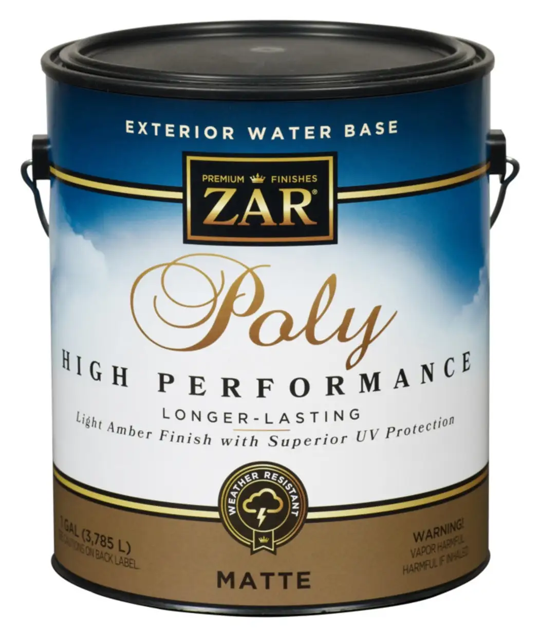 ZAR 34913 Exterior Water-Based Polyurethane 1 Gallon