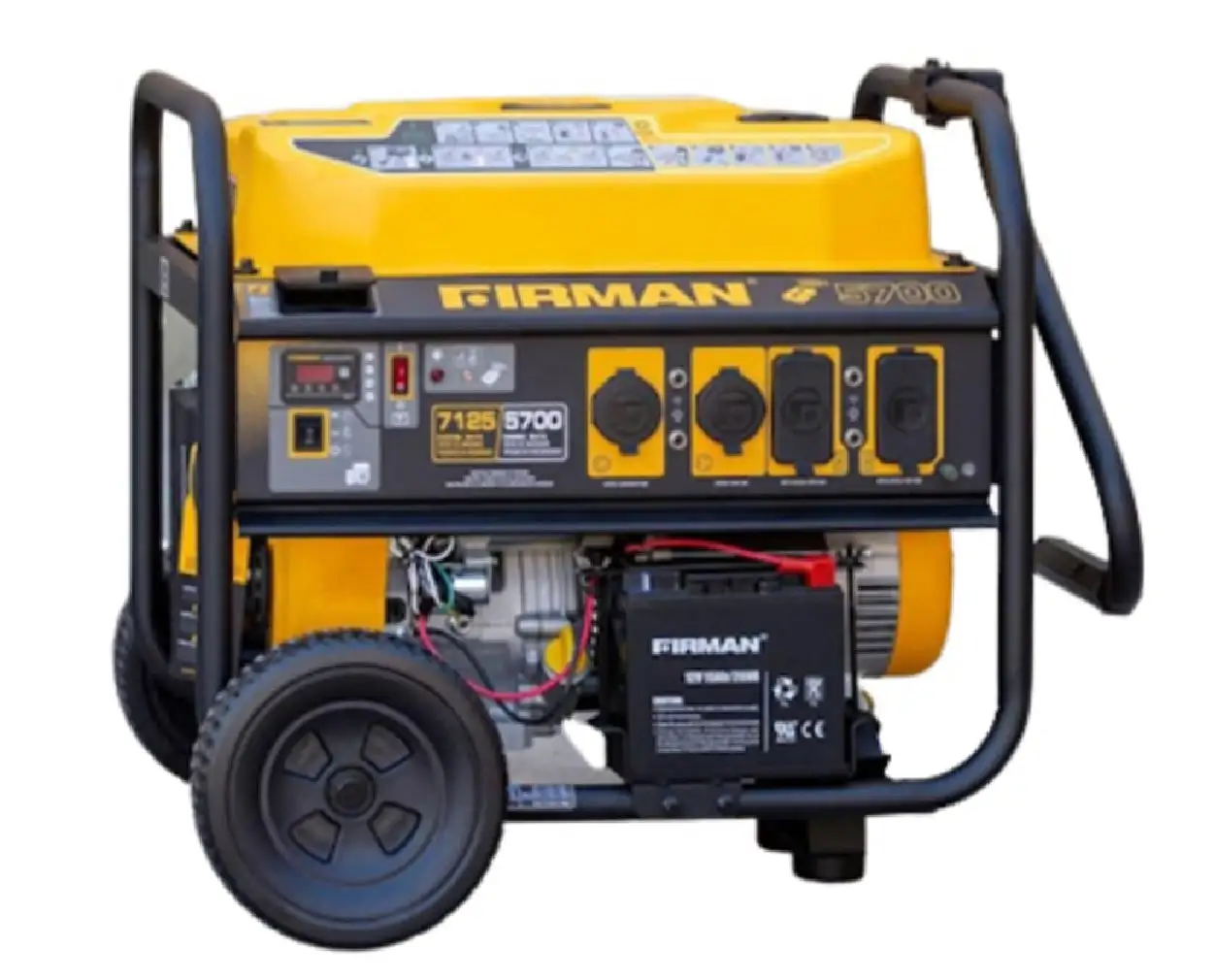 Firman P06701 Portable Generator 8350/6700 Watt Gas Powered Home and Job Sites