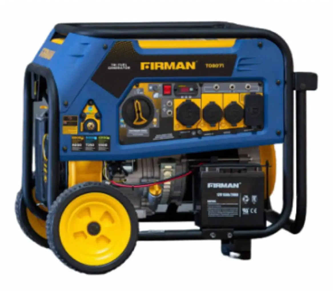 Firman T08071 Electric Start Generator 120/240 Voltage Home Backup Power