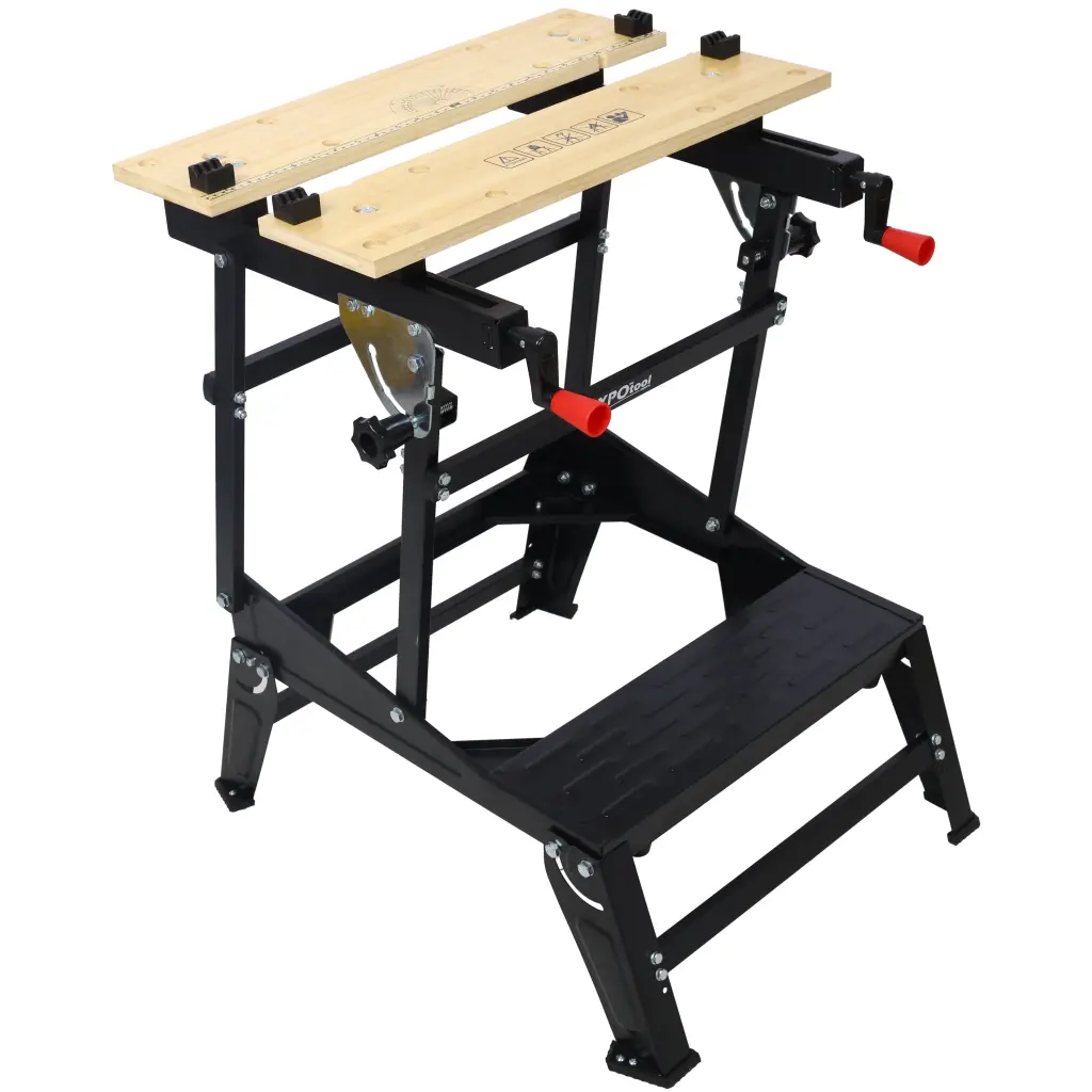 Multifunctional Workbench Foldable Travel Friendly Holds Up To 55 Lbs g-h