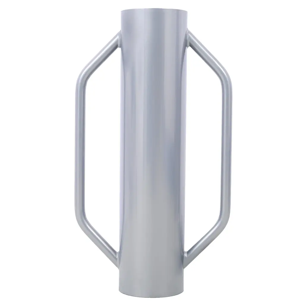 30Lb Iron Fence Post Driver Handle Heavy Duty Metal Post Pounder g-h