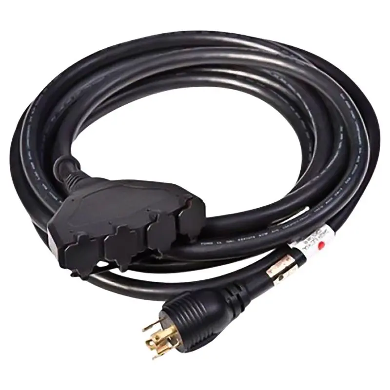 Generac 10/4 240 V 20 ft. L Generator Cord Power Transfer