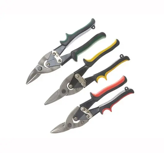 BlueSpot Tools Aviation Tinsnip Set 3 Piece - Shear Alloy