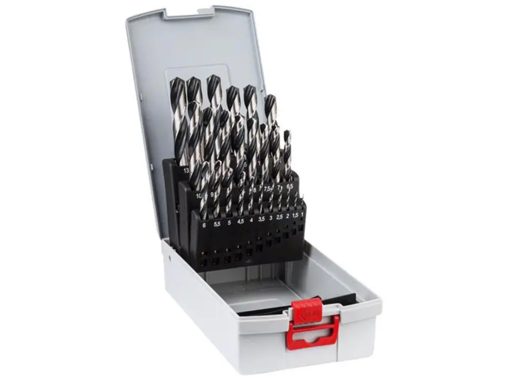 Bosch Powertool Accessories Hss Twist Pointteq Drill Bit Probox Place, 25 Piece