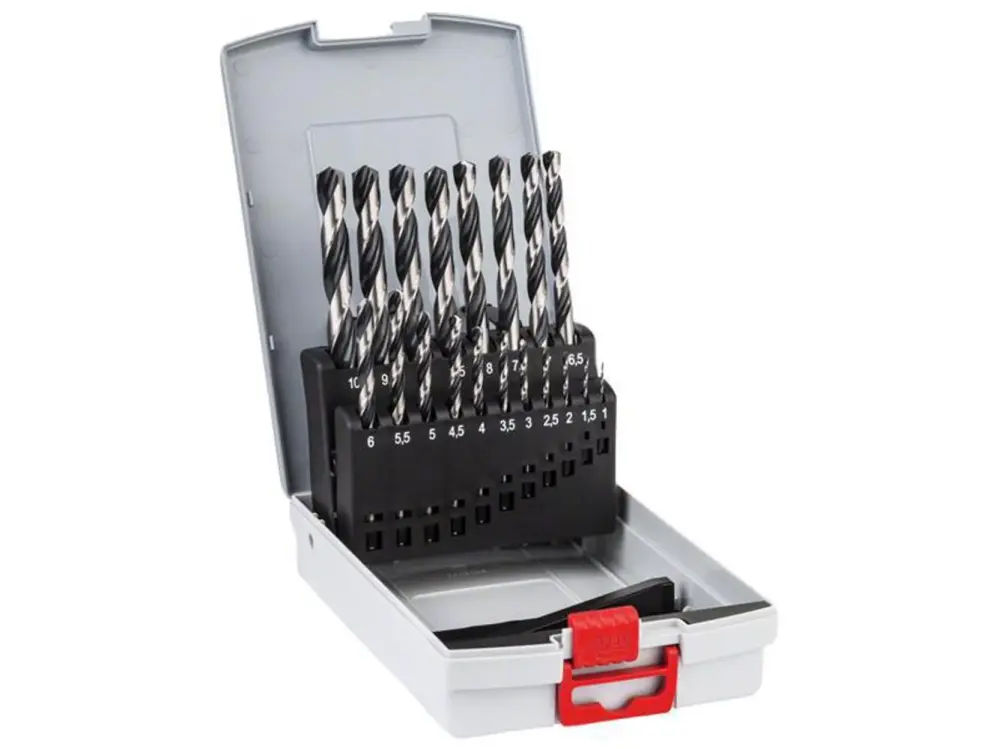 Bosch Powertool Accessories Hss Twist Pointteq Drill Bit Probox Adjust, 19 Piece