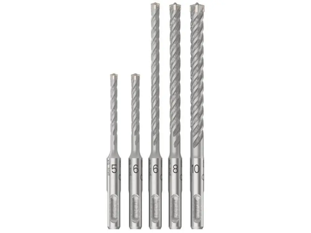Bosch Powertool Accessories Pro Sds Plus-5X Hammer Drill Bit Place, 5 Piece