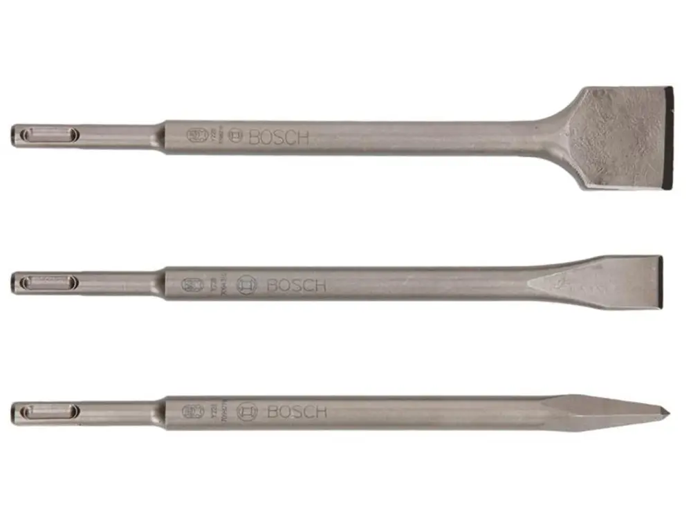 Bosch Powertool Accessories Sds Plus Hammer Drill Bit Place, 3 Piece