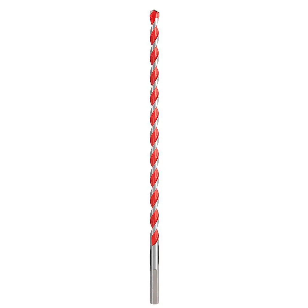 Carbide Hammer Drill Bit Masonry, 3/8" x 10" x 12"
