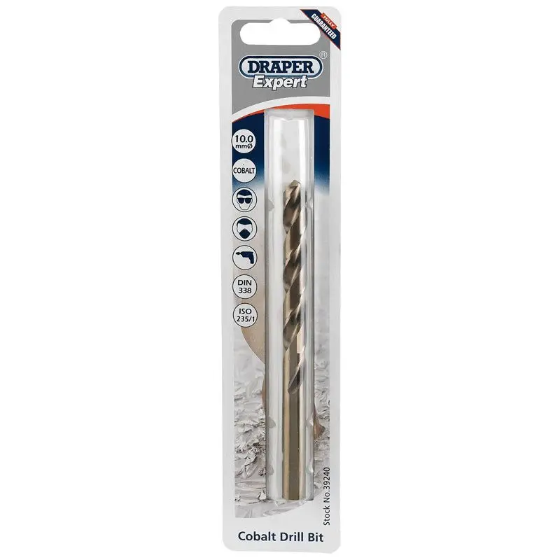 Draper H30PB HSS Cobalt Drill Bit, 10.0mm - (39240)