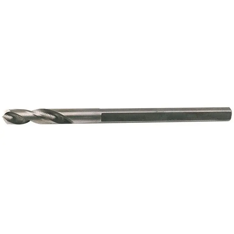 Draper HS/PD1 Spare HSS Holesaw Pilot Drill HSA HSA2 and HSA3 Arbors, 6.35 x 102mm - (53055)