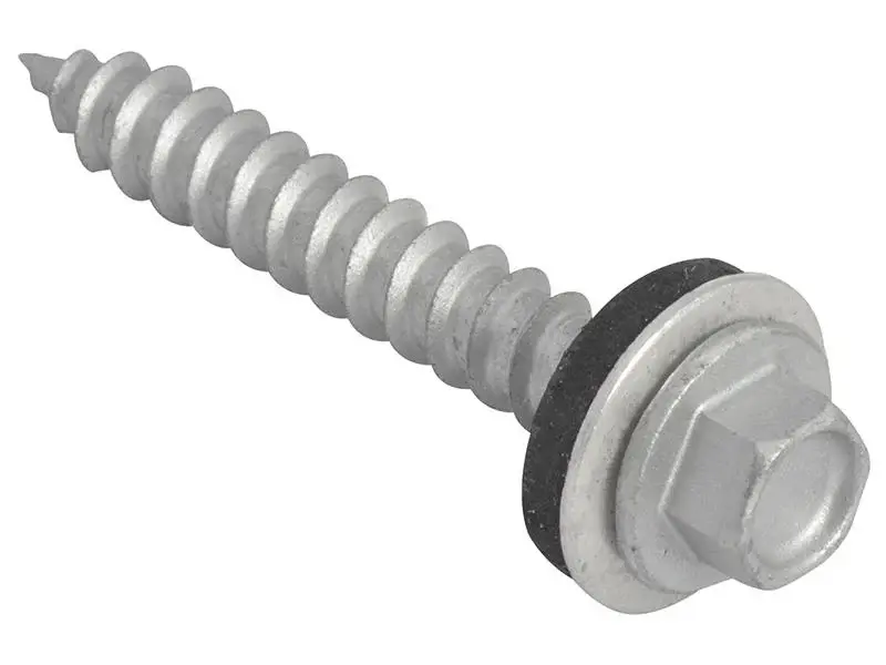 Forgefix Techfast Hex Head Screw Sheet To Timber 6.3 X 45Mm Pack 100