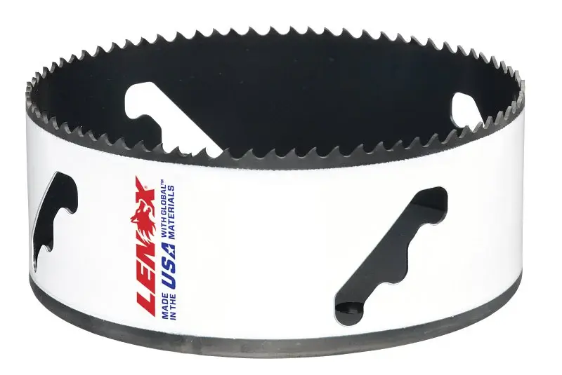 Lenox Speed Slot 3008080L Hole Saw T3 Technology, 5 Dia, 1-7/8 D Cutting, 2L/3L/6L/7L Arbor