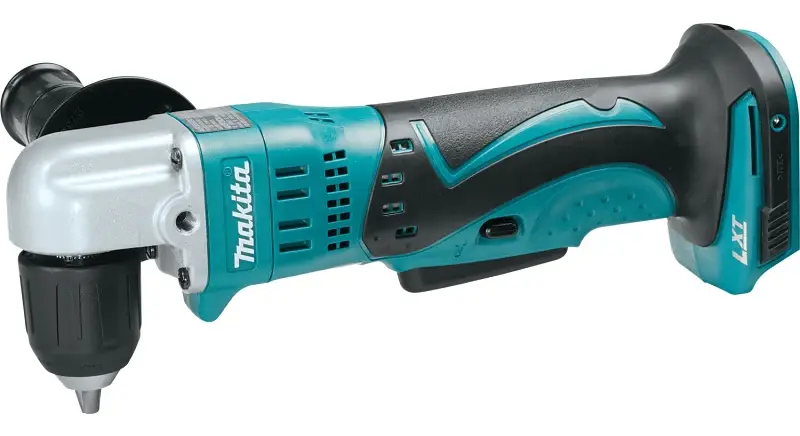 Makita XAD02Z Angle Drill, Tool Only, 18 V, 3/8 Chuck, Keyless Chuck