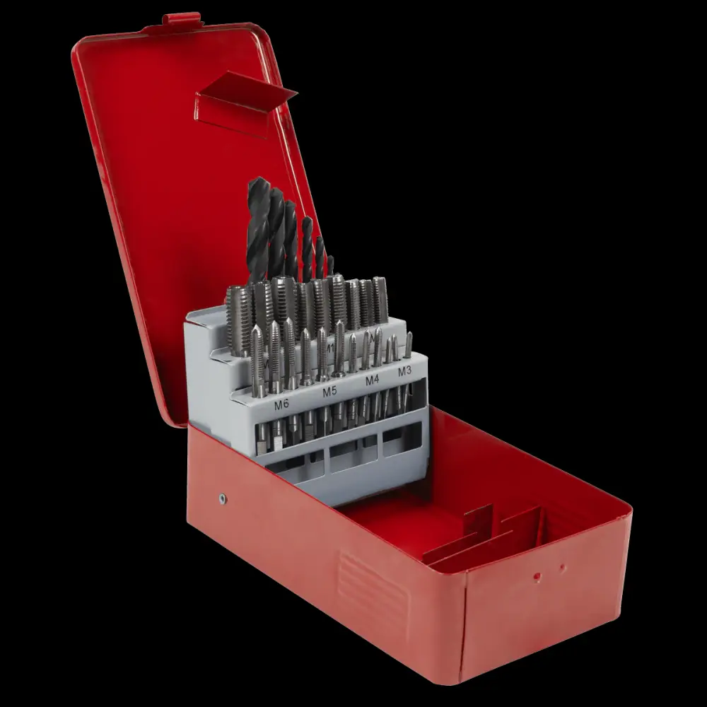Sealey AK3023 28pc Tap & Drill Bit Place - Metric