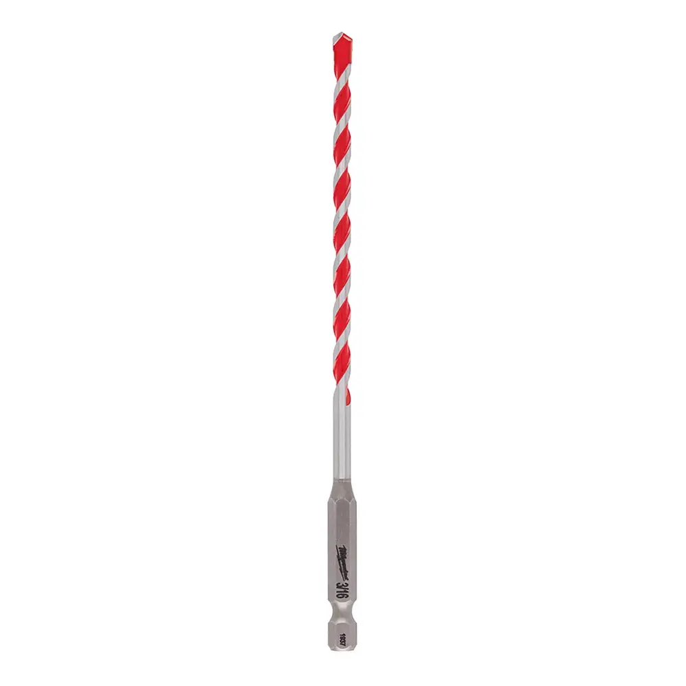 Shockwave Carbide Hammer Drill Bit, 3/16" x 2" x 4"