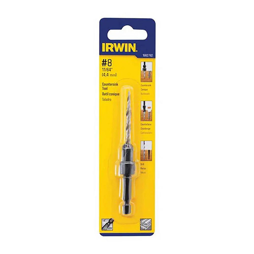 SPEEDBOR Countersink Wood Drill Bit #8, 11/64"