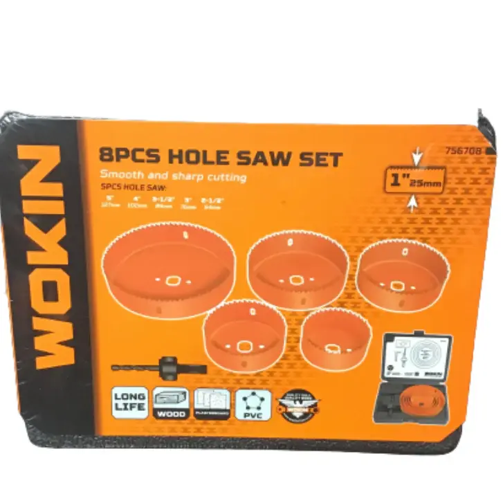 Wokin 8 Pieces Hole Saw Place
