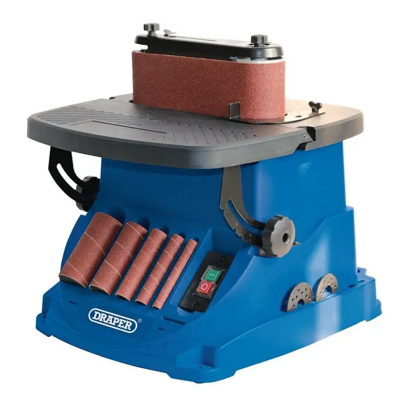 Draper OSBS450D 230V Oscillating Spindle and Belt Sander, 450W - (98425)