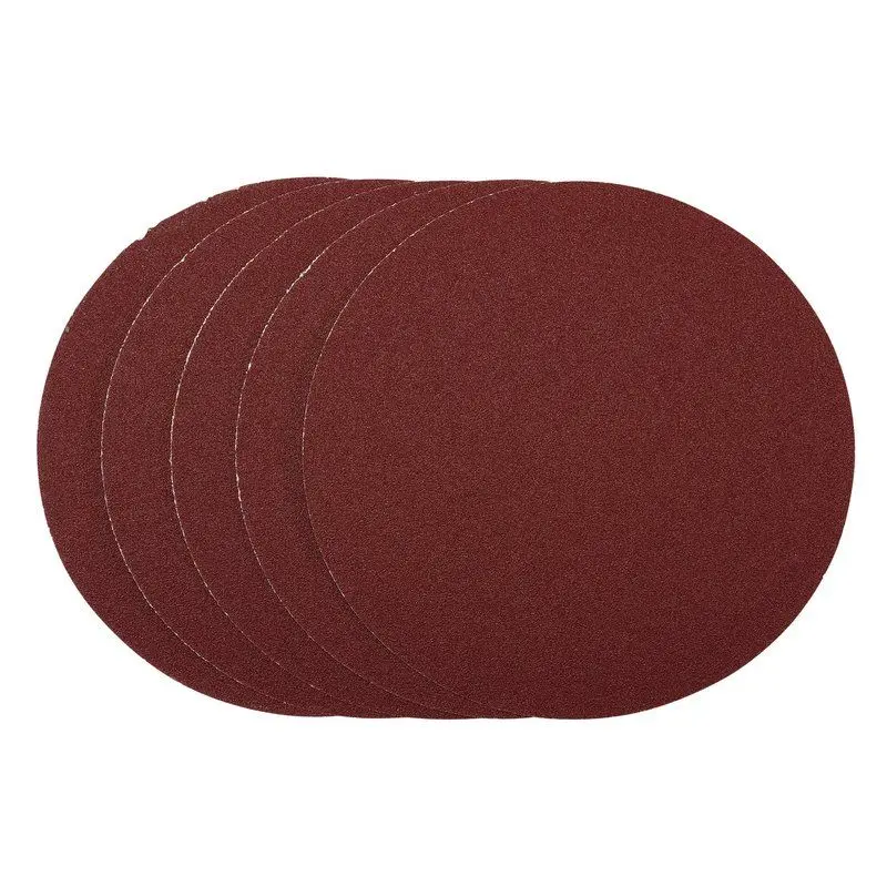 Draper SDPSA200 Sanding Discs, 200mm, PSA, 80 Grit, (Pack 5) - (63026)
