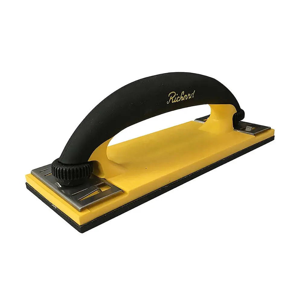 Ergo-Grip Drywall Hand Sander Painless Clamp System, 9'' x 3-1/4''