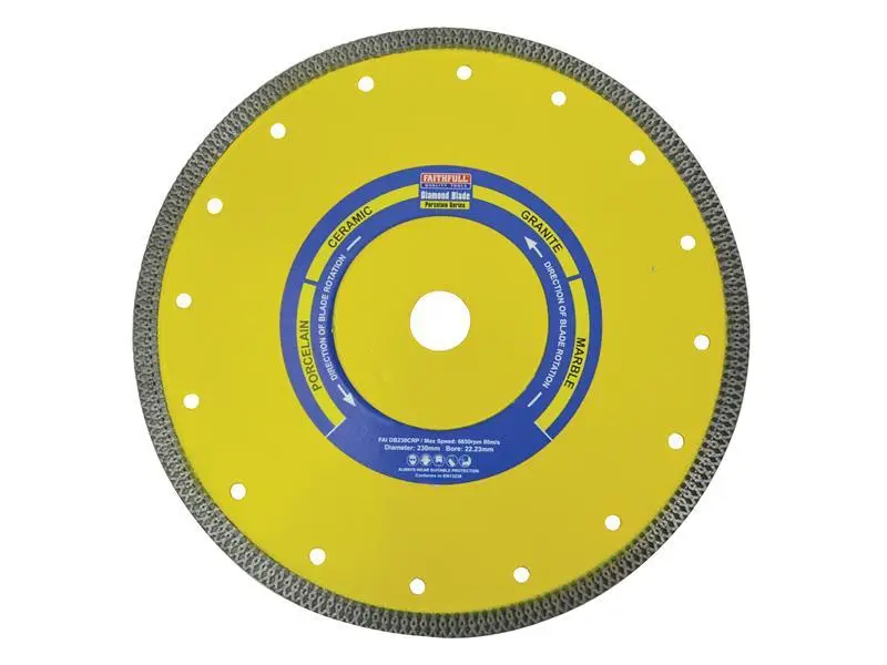 Faithfull Porcelain Diamond Blade 230 x 22.23mm
