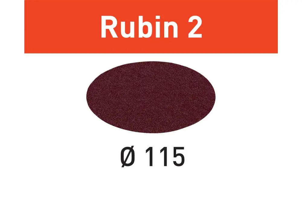 Festool 4-1/2" Rubin2 Abrasives