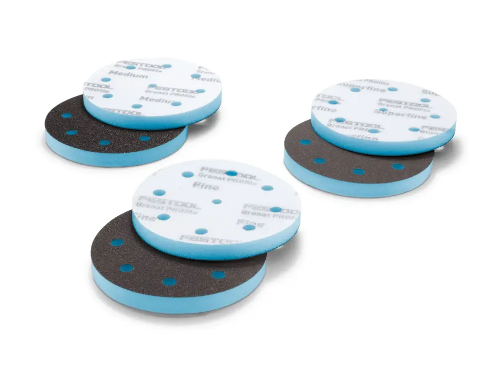 Festool 5" Granat PROfile Abrasives set ten
