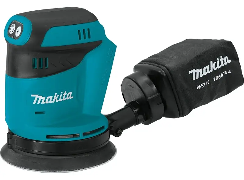 Makita XOB01Z Random Orbit Sander, 5 Pad/Disc, Hook and Loop Pad/Disc