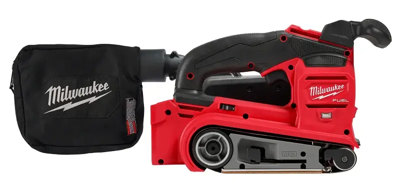Milwaukee 2832-20 Belt Sander, Tool Only, 18 V, 3 x 18 Belt, 700 to 1350 sfpm Speed, Lithium-Ion Battery
