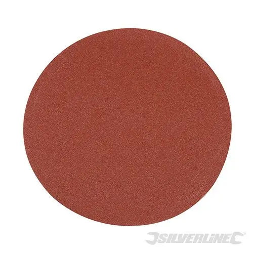 Silverline Self-Adhesive Sanding Discs 150mm 10pk 120 Grit - 277865